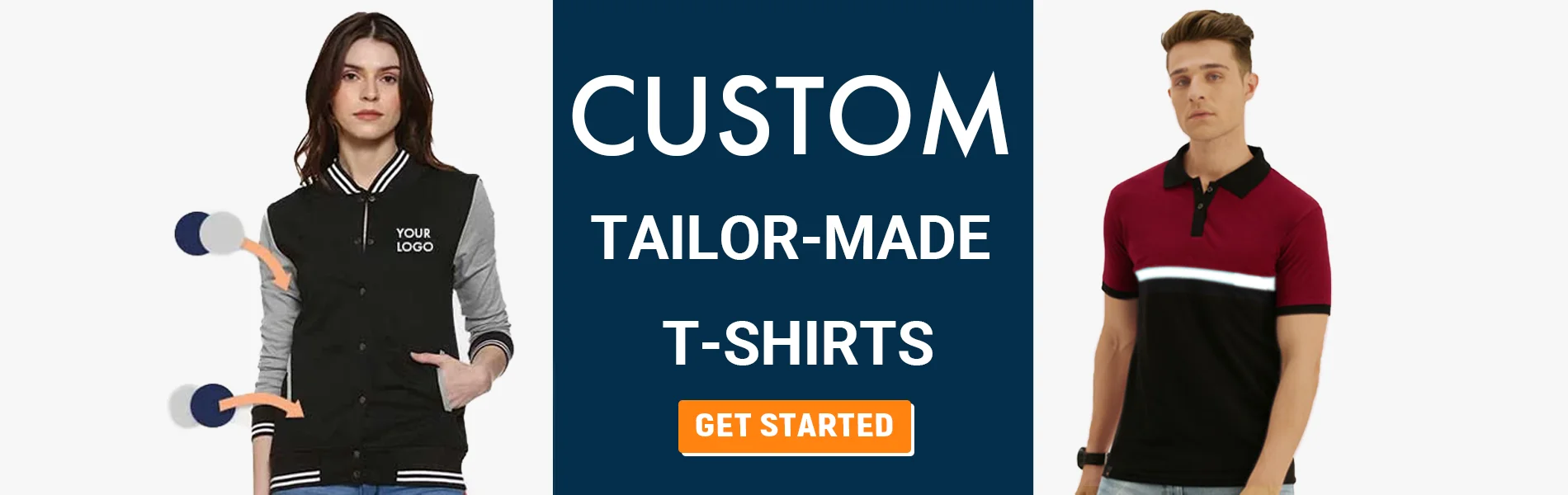 custom tailormade t-shirts chandigarh