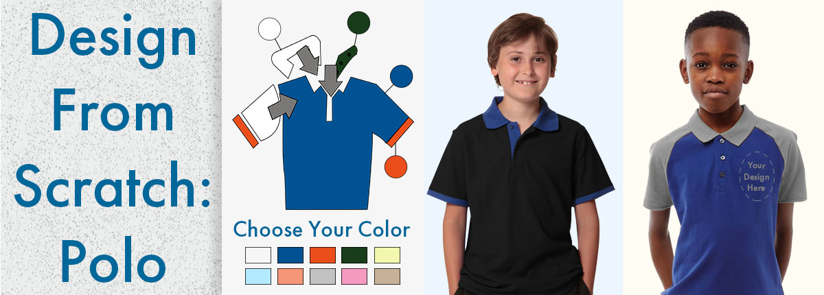 Design From Scratch: Boys Polo Shirts