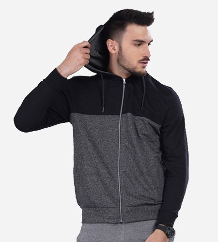 Tailormade Cut and Sew Two Part Zipper Hoodies