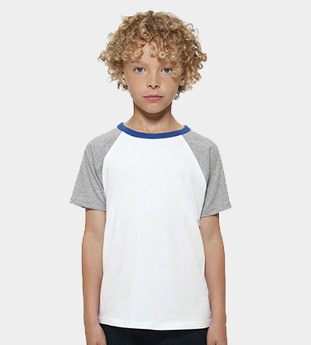 custom Boy's Raglan Roundneck T-Shirt