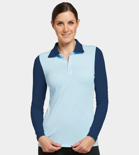 Full sleeves Polo without button