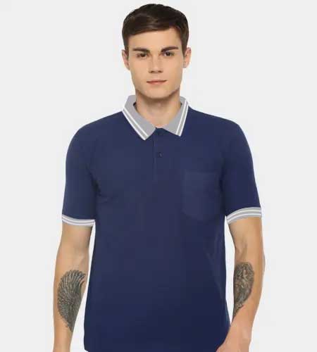 custom Polo with Pocket and Double Tipping