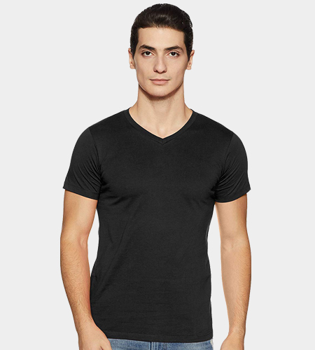Buy Personalized Men's V Neck t-shirt Online in India
