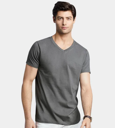 Custom Men s V Neck T Shirt