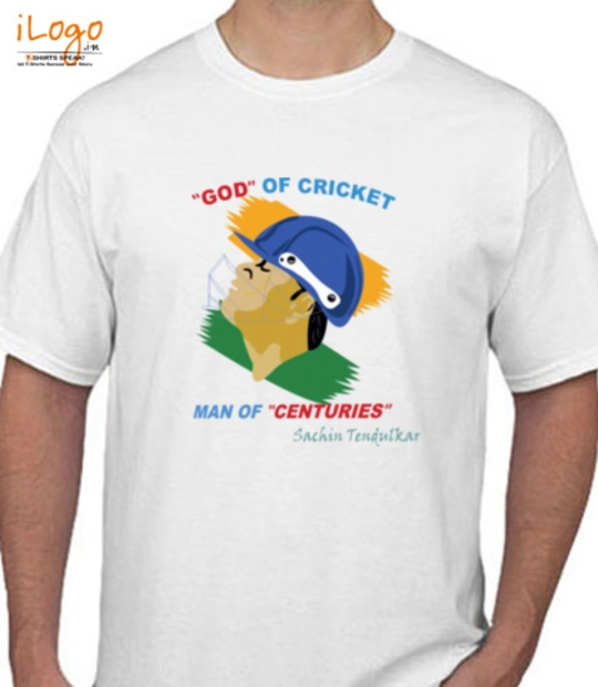 Cricket  SACHIN-MAN-OF T-Shirt