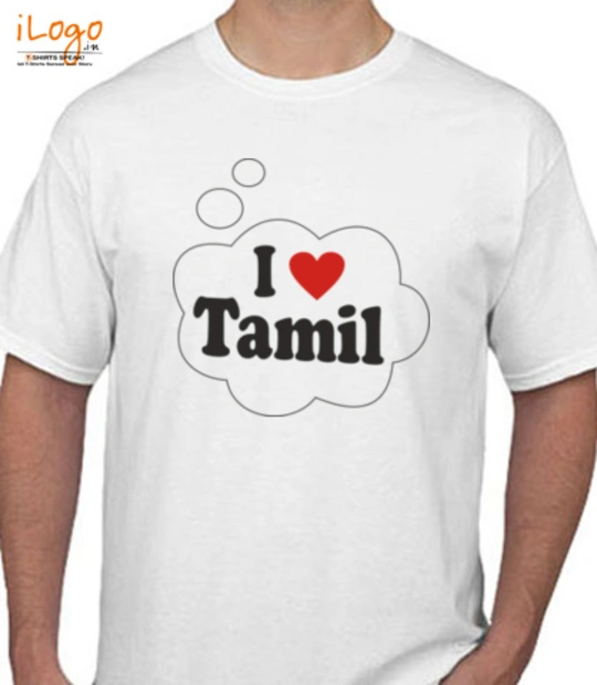 Love I-LOVE-TAMIL T-Shirt