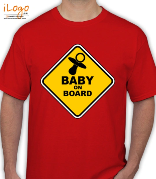 Baby sleeping baby-on-board-sign T-Shirt