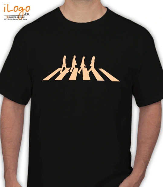 Beatles-Abbey-Road-Black-Shirt - T-Shirt