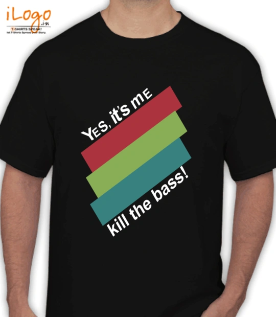 Black and white cat yes-its-me-kill-the-bass T-Shirt