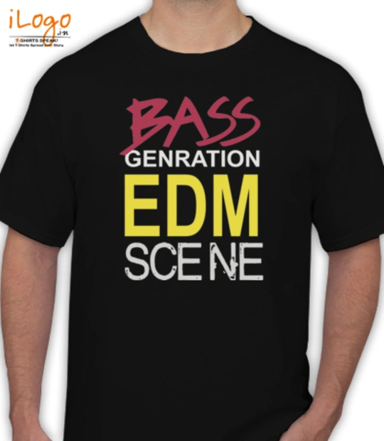 I to edm bass-ganaretion-edm-scene T-Shirt
