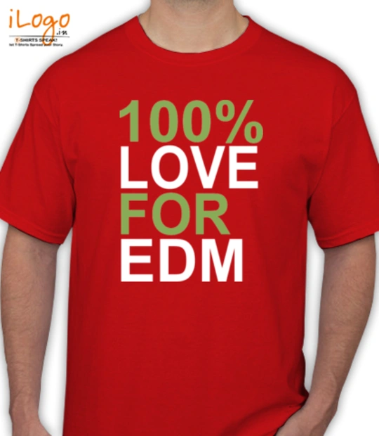 I to edm %love-for-edm T-Shirt