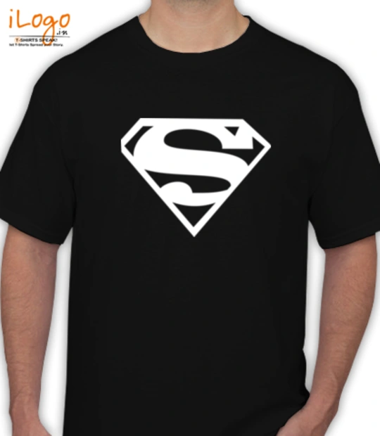 Black and white cat SUPERMAN T-Shirt