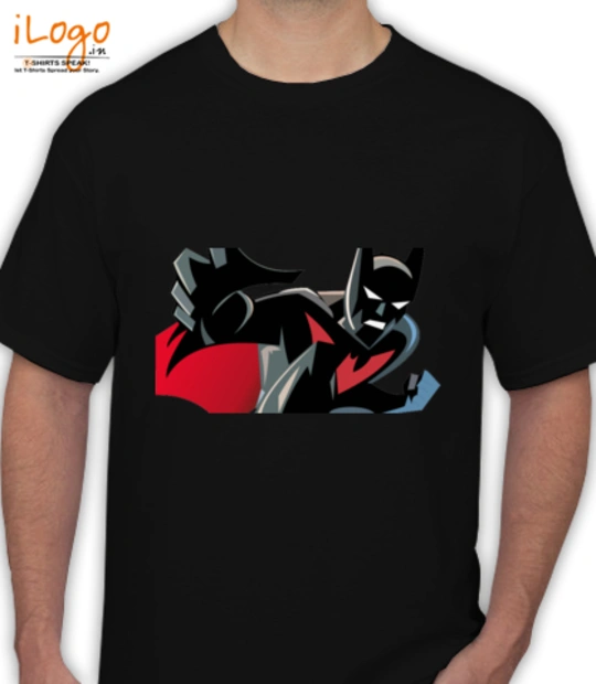 Black and white cat batman T-Shirt