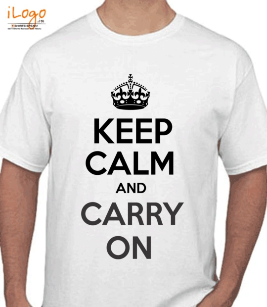 Frontliner keep calm keep-calm-and-carry-on T-Shirt
