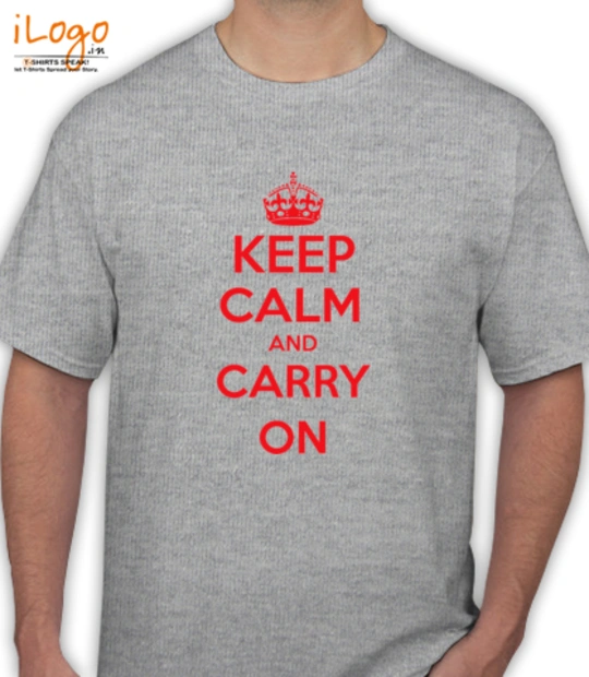 Keep off the grass keep-calm-carry-on T-Shirt