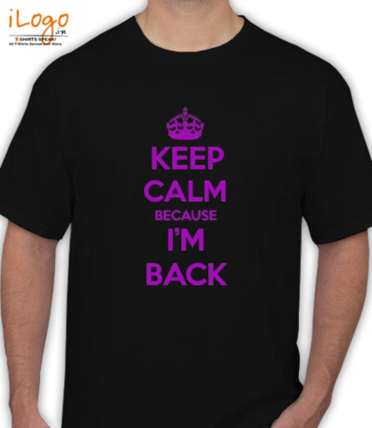 Keep calm keep-calm-im-back T-Shirt