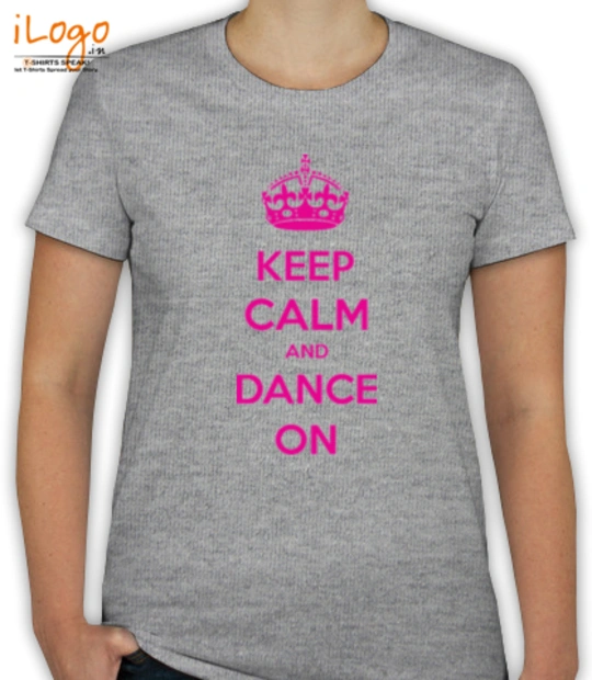 Keep off the grass keep-calm-dance-on T-Shirt