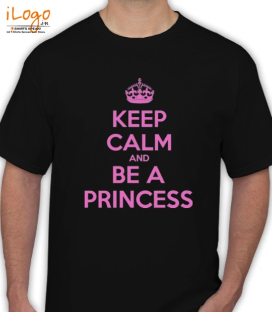 Mamas princess keep-calm-be-a-princess T-Shirt