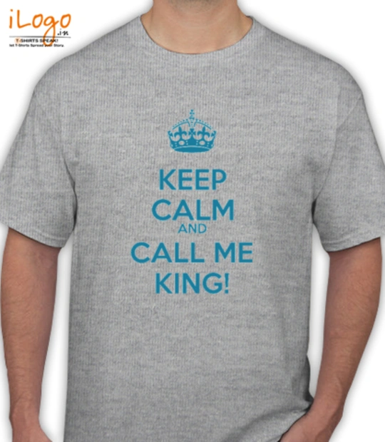 King damos clay keep-calm-call-me-king T-Shirt