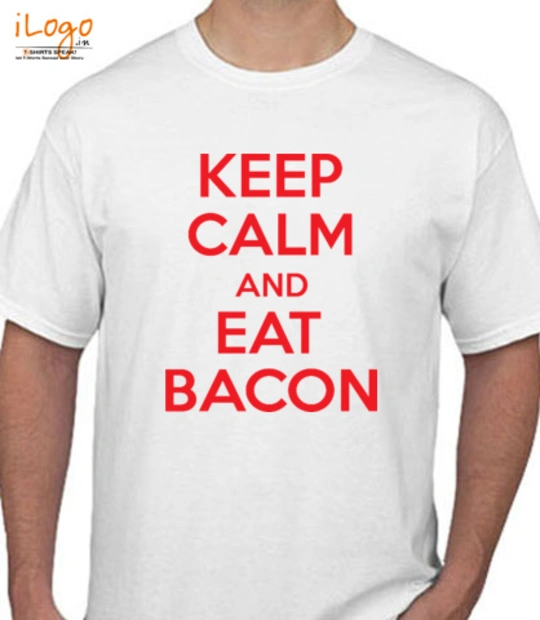Eat keep-calm-and-eat-bacon T-Shirt