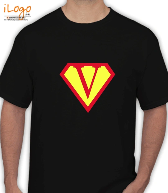 Super Heros SUPERMAN-V T-Shirt