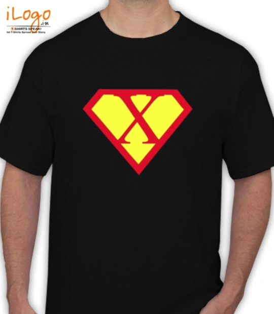Super Heros SUPERMAN-X T-Shirt