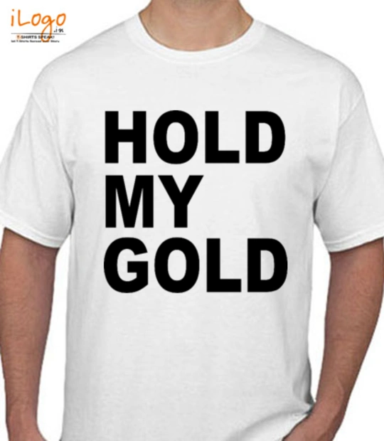 Band HOLD-MY-GOLD T-Shirt
