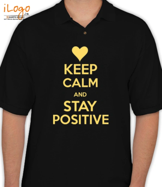 Keep calm and stay positive keep-calm-and-stay T-Shirt