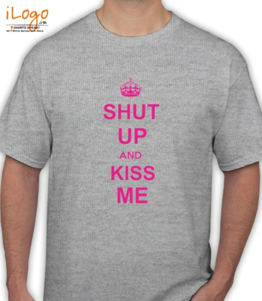 keep-calm-and-kiss-me - T-Shirt