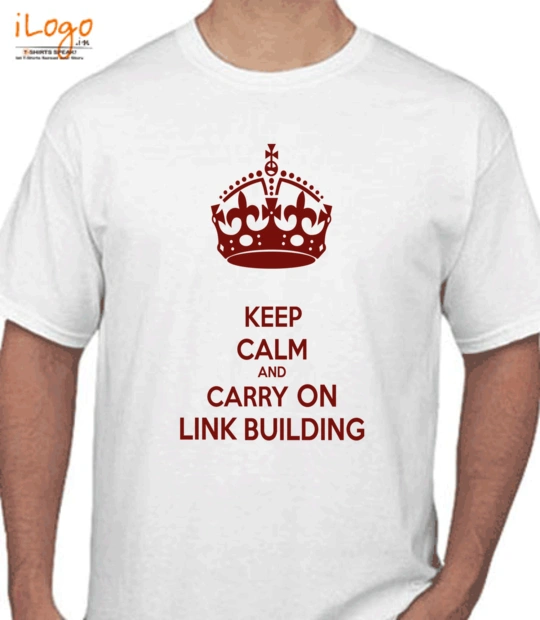  keep-calm-and-carry-on-link-building T-Shirt