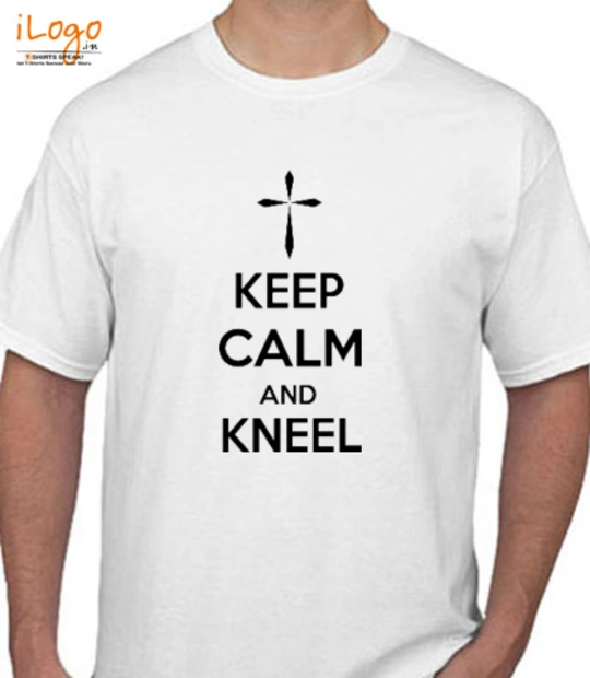 Keep calm and kneel keep-calm-and-kneel T-Shirt