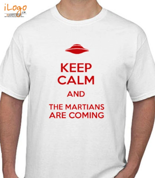 Keep Calm keep-calm-and-the-martians-are-coming T-Shirt