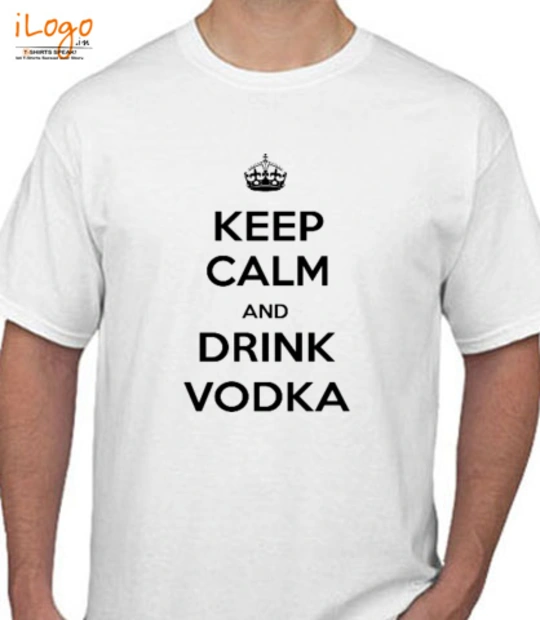 Keep Calm KEEP-CALM-AND-drink-vodka T-Shirt