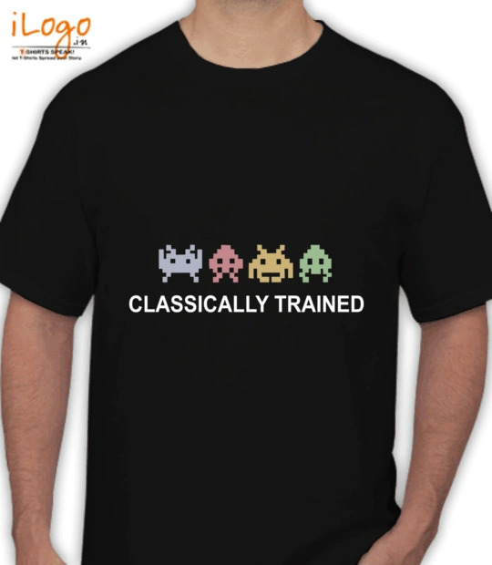 Singham black classically-trained T-Shirt