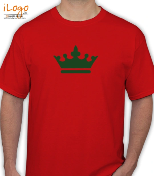 Mamas princess Forest-green-KINGS-CROWN-prince-princess-or-Queen-T-Shirts T-Shirt