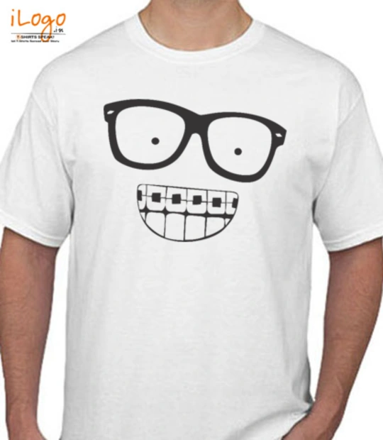 Funny Nerdy-Smile-Tee T-Shirt