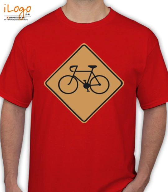 T Shirt bicycle. T-Shirt