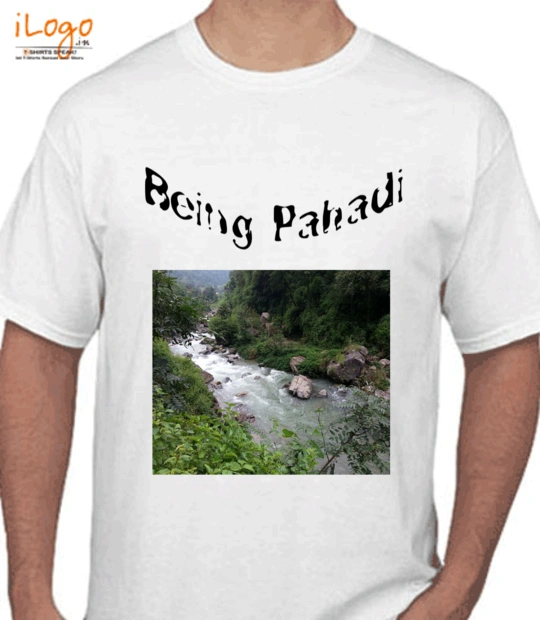 Nda BEING-PAHADI T-Shirt