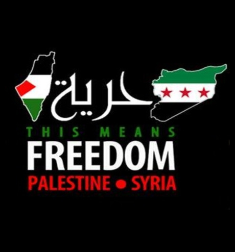 freedom for syria and palestine