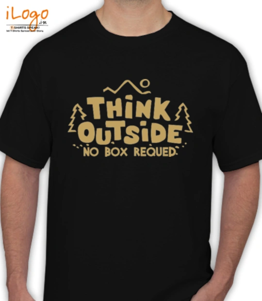 Funny THINK-OUTSIDE T-Shirt