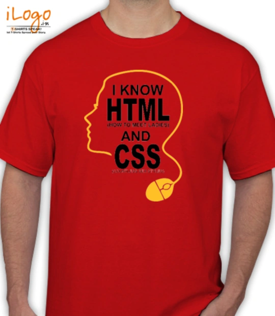Rock i-know-hitml-and-css T-Shirt