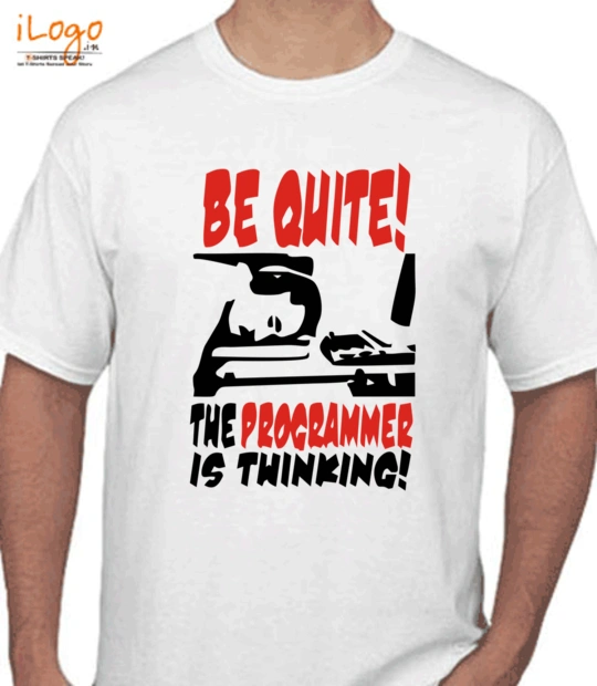 Funny the-programmer-is-thinking T-Shirt