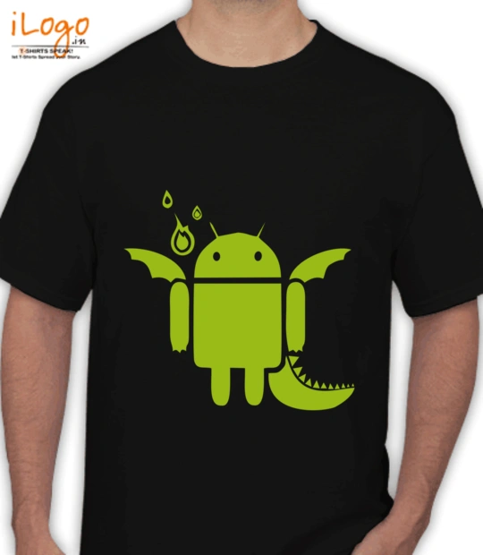 Rock Android-Dragon T-Shirt