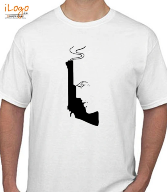 Cool Gun-Man T-Shirt