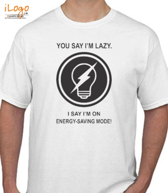 Rock I%m-Not-Lazy T-Shirt