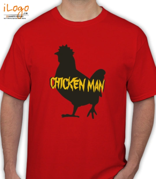 chicken-man - T-Shirt