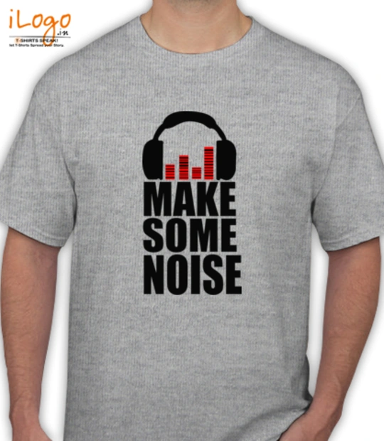 Make-Some-Noise-Headphone - T-Shirt