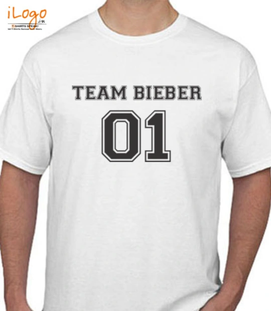 Team Building Justin-Bieber-Team-Bieber-Ladies-T-Shirt T-Shirt