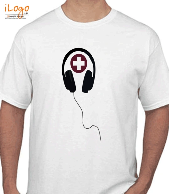 Band Eminem-%Headphones% T-Shirt