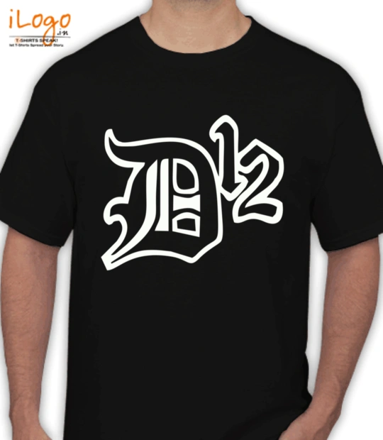 Girls Eminem-D-logo-short-sleeve T-Shirt